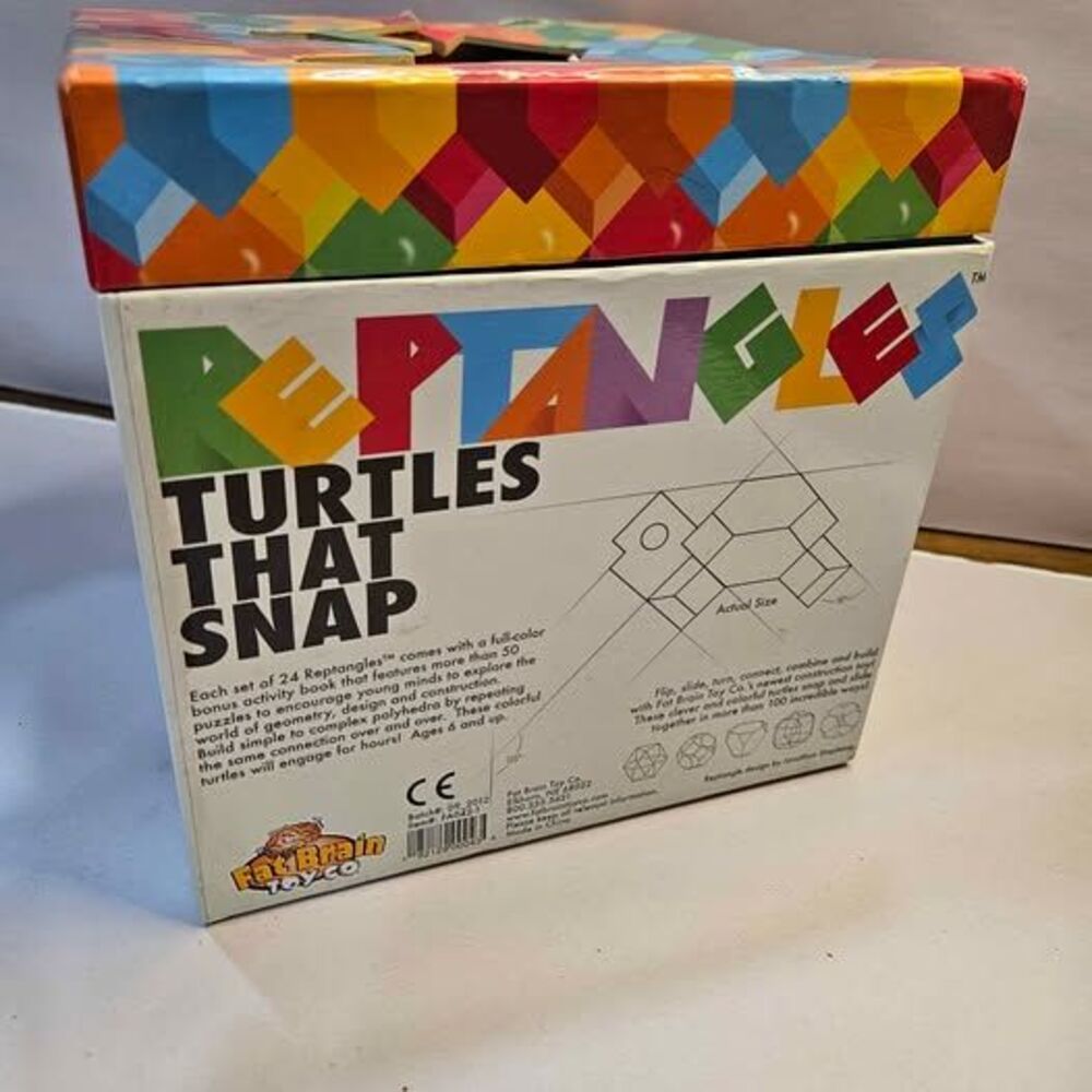 Reptangles Turtles That Snap Building Toy Set - Picture 7 of 10